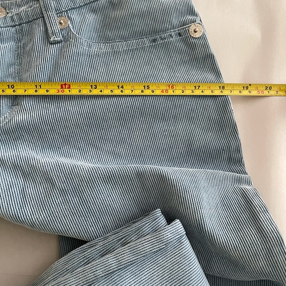 Versace Jeans Couture Flare Leg Pant Size Women 27 - Picture 12 of 14